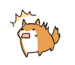 Japanese dog Shiba Inu ver.2 sticker #9483673