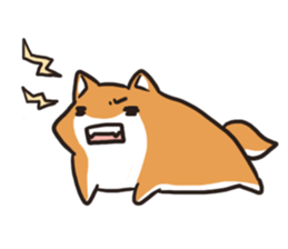 Japanese dog Shiba Inu ver.2 sticker #9483674