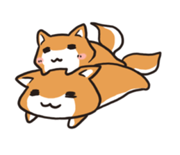 Japanese dog Shiba Inu ver.2 sticker #9483676