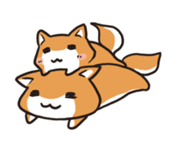 Japanese dog Shiba Inu ver.2 sticker #9483676