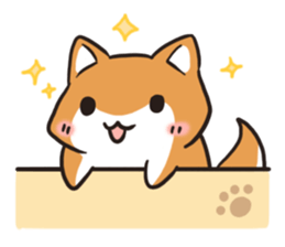 Japanese dog Shiba Inu ver.2 sticker #9483677