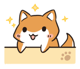 Japanese dog Shiba Inu ver.2 sticker #9483677