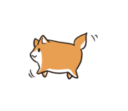 Japanese dog Shiba Inu ver.2 sticker #9483680