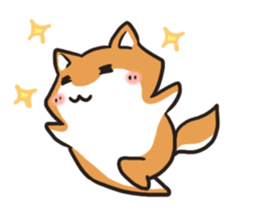 Japanese dog Shiba Inu ver.2 sticker #9483682