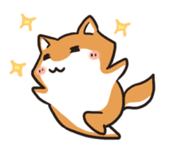 Japanese dog Shiba Inu ver.2 sticker #9483682