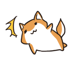 Japanese dog Shiba Inu ver.2 sticker #9483683