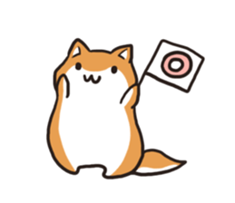 Japanese dog Shiba Inu ver.2 sticker #9483684