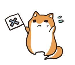 Japanese dog Shiba Inu ver.2 sticker #9483685
