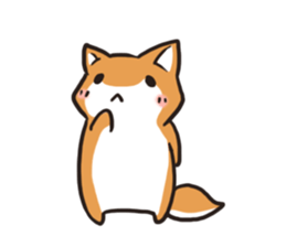 Japanese dog Shiba Inu ver.2 sticker #9483686