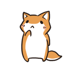 Japanese dog Shiba Inu ver.2 sticker #9483686