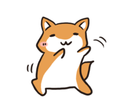 Japanese dog Shiba Inu ver.2 sticker #9483687