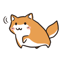 Japanese dog Shiba Inu ver.2 sticker #9483689
