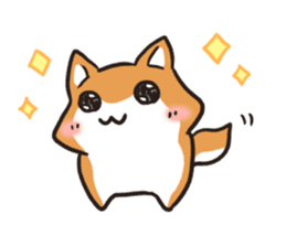 Japanese dog Shiba Inu ver.2 sticker #9483692