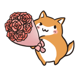 Japanese dog Shiba Inu ver.2 sticker #9483693
