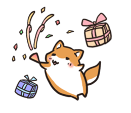 Japanese dog Shiba Inu ver.2 sticker #9483694