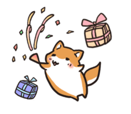 Japanese dog Shiba Inu ver.2 sticker #9483694