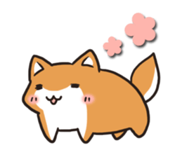 Japanese dog Shiba Inu ver.2 sticker #9483695
