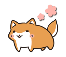 Japanese dog Shiba Inu ver.2 sticker #9483695