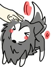 Naughty Sheltie PERCY sticker #9484193