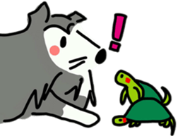 Naughty Sheltie PERCY sticker #9484194