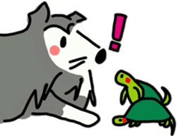 Naughty Sheltie PERCY sticker #9484194