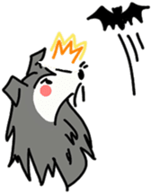 Naughty Sheltie PERCY sticker #9484198