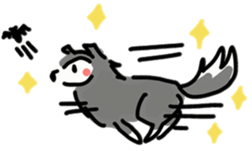 Naughty Sheltie PERCY sticker #9484199