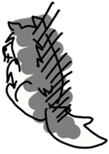 Naughty Sheltie PERCY sticker #9484203