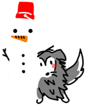 Naughty Sheltie PERCY sticker #9484206