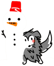 Naughty Sheltie PERCY sticker #9484206