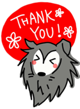 Naughty Sheltie PERCY sticker #9484211