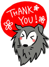 Naughty Sheltie PERCY sticker #9484211