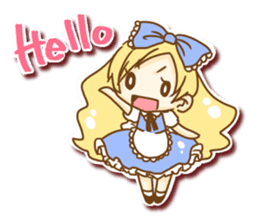 Alice of seal-style sticker sticker #9484584