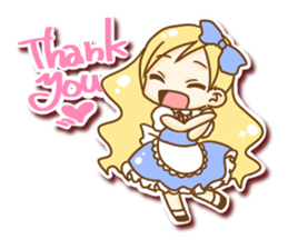 Alice of seal-style sticker sticker #9484586