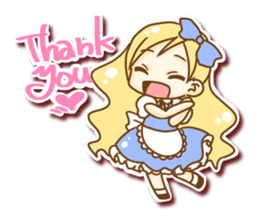 Alice of seal-style sticker sticker #9484586