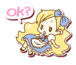 Alice of seal-style sticker sticker #9484593