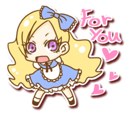 Alice of seal-style sticker sticker #9484596