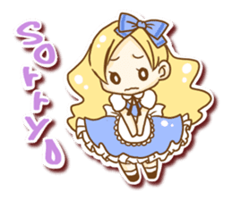 Alice of seal-style sticker sticker #9484599