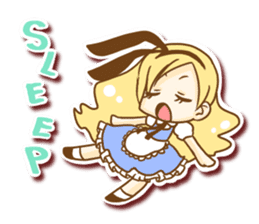 Alice of seal-style sticker sticker #9484611
