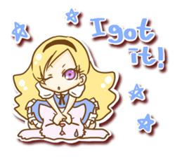 Alice of seal-style sticker sticker #9484617