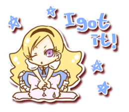 Alice of seal-style sticker sticker #9484617