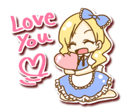 Alice of seal-style sticker sticker #9484623