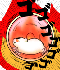 Daily life of the Ham-chan sticker #9484891