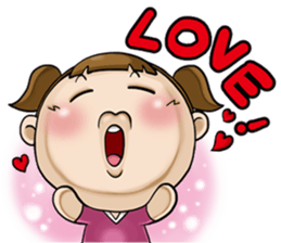 Expensive`s daughter cute LIFE sticker #9485064