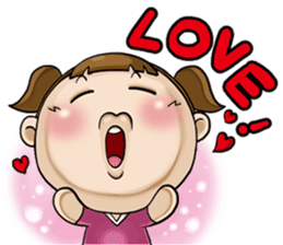 Expensive`s daughter cute LIFE sticker #9485064