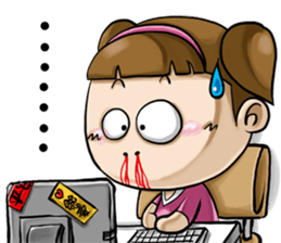 Expensive`s daughter cute LIFE sticker #9485070