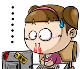 Expensive`s daughter cute LIFE sticker #9485070