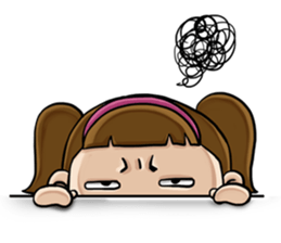 Expensive`s daughter cute LIFE sticker #9485093