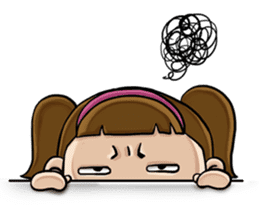 Expensive`s daughter cute LIFE sticker #9485093