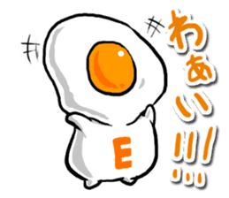 cute Fried egg!! sticker #9485824